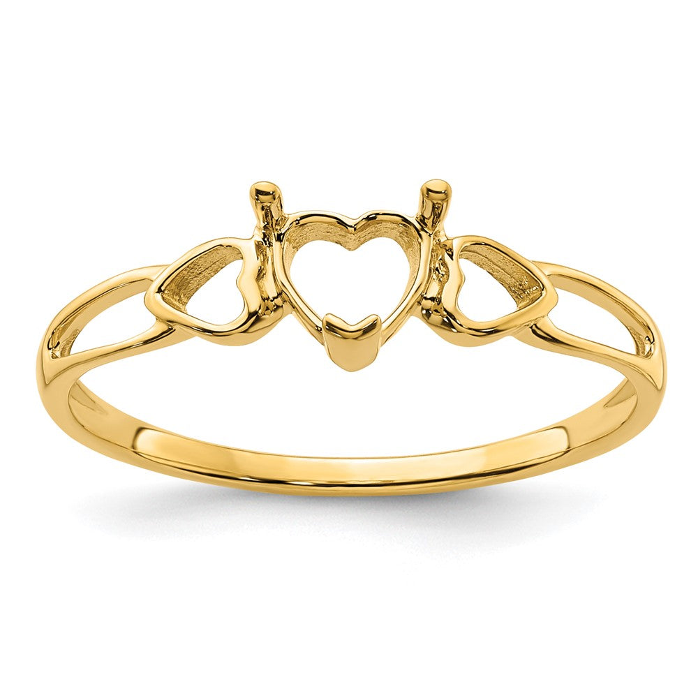 14k Birthstone Ring Mounting