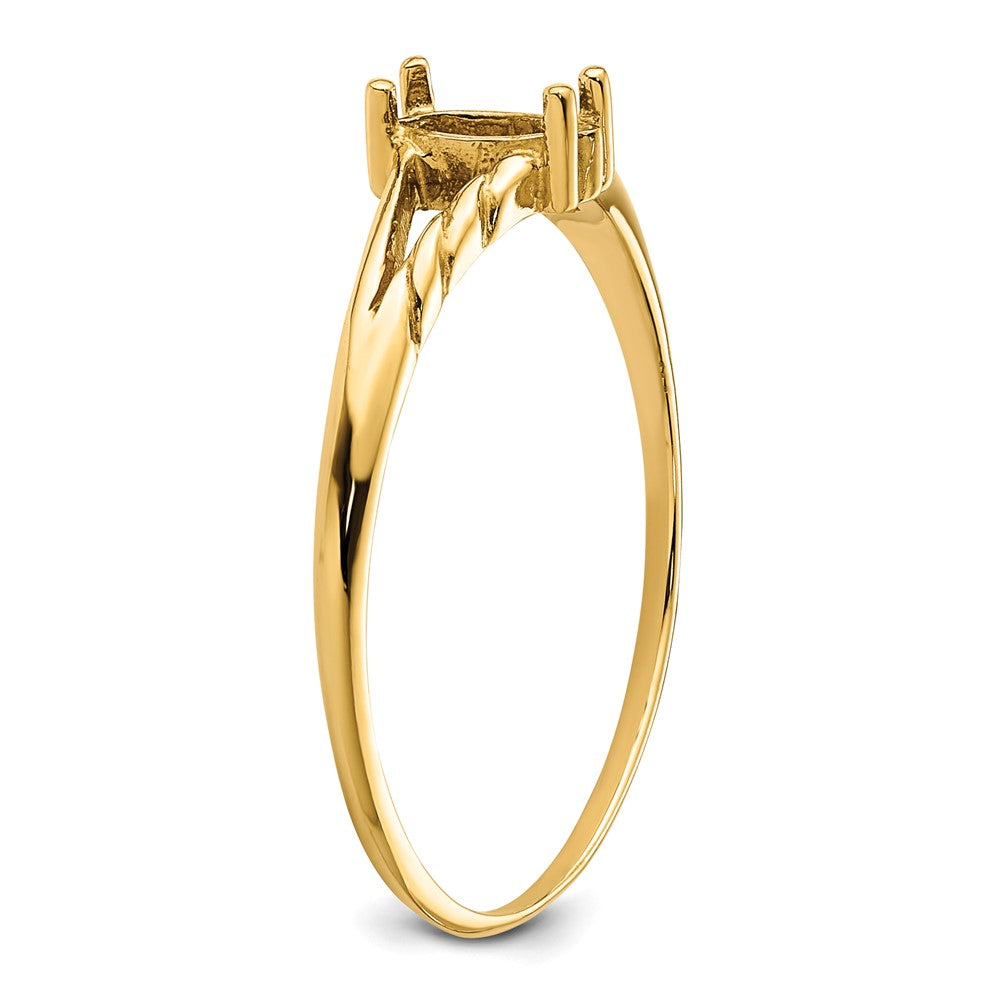 14k Birthstone Ring Mounting