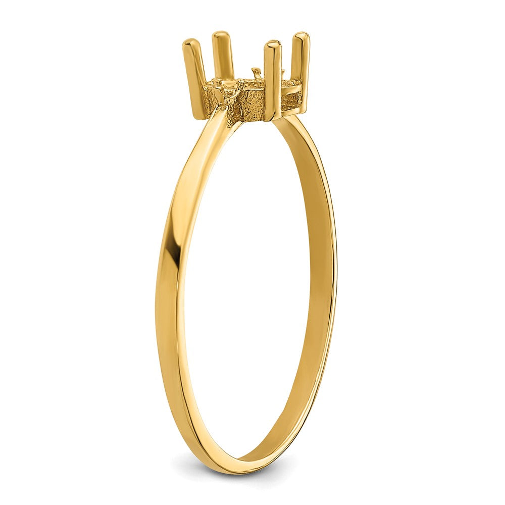 14k Birthstone Ring Mounting
