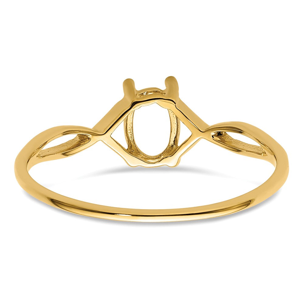 14k Birthstone Ring Mounting