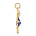 14k September Girl Birthstone Charm