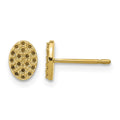 14k Cluster Oval Earrings Mounting