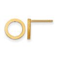 14k Open Circle Earrings