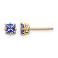 14k Tanzanite Earrings