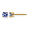 14k Tanzanite Earrings