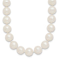 14K 9-10mm Near Rnd Wht Freshwater Cultured Pearl Bracelet