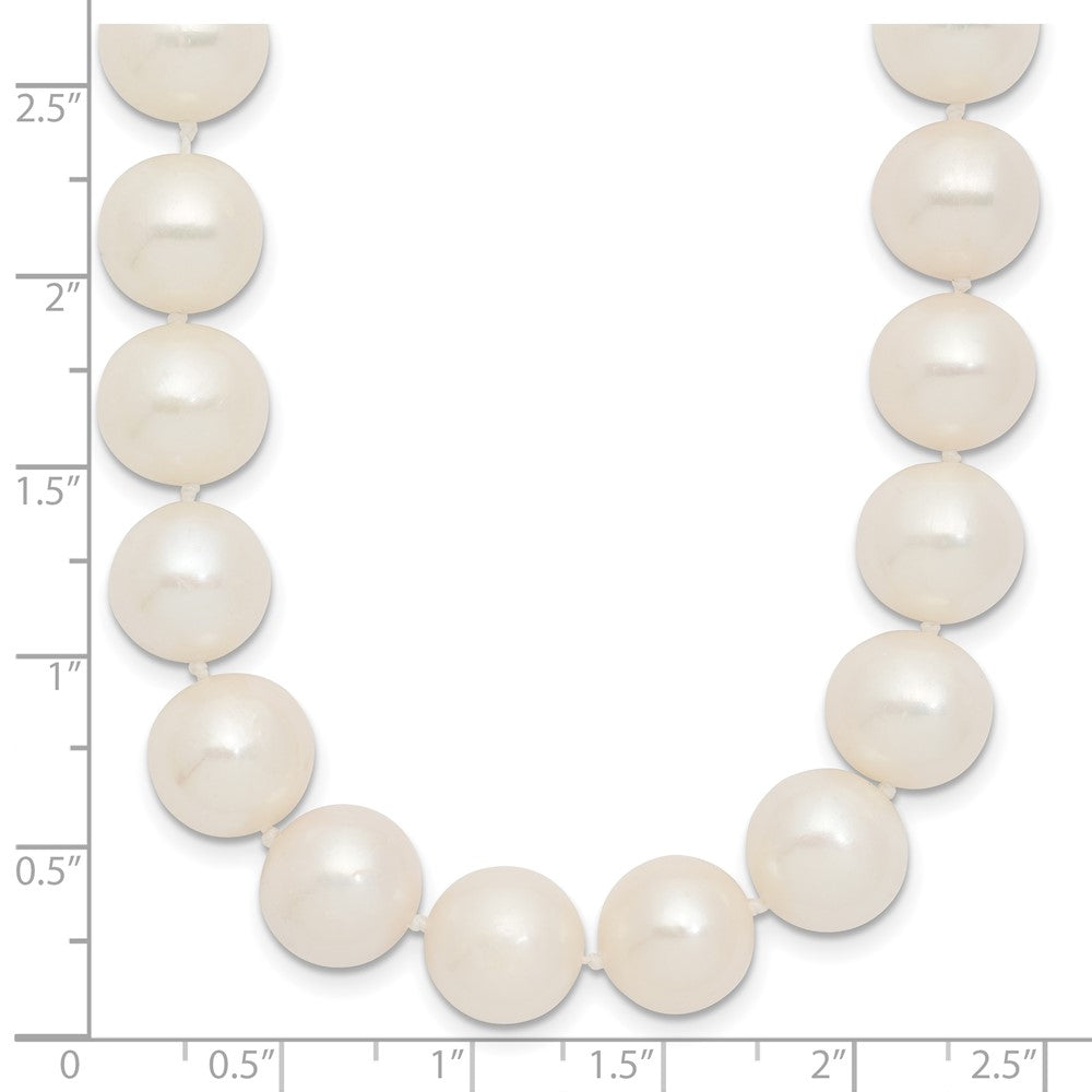 14k 10-11mm Near Rnd Wht Freshwater Cultured Pearl Bracelet