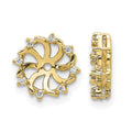 14k A Diamond Earring Jacket