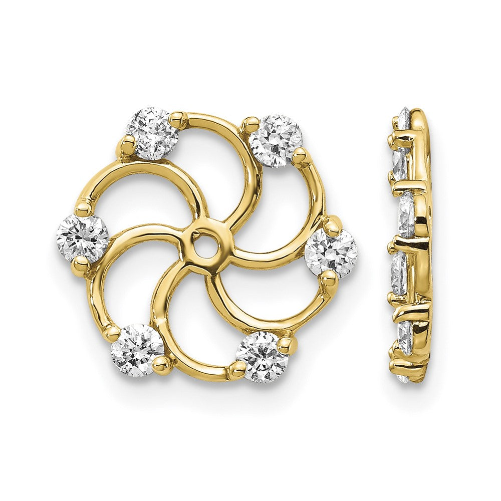14k VS Diamond Earring Jacket