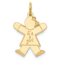 14k Kid Charm