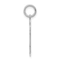 14k White Gold Kid Charm