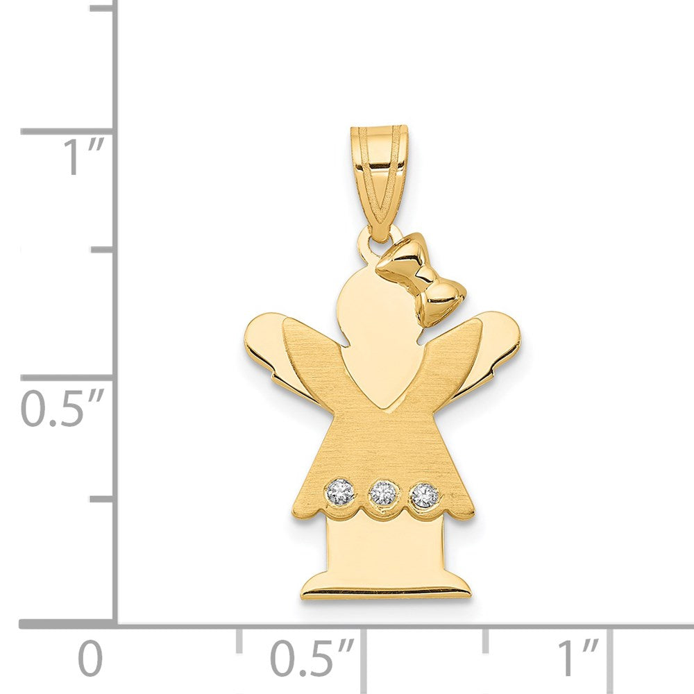 14k VS Diamond Kid Pendant