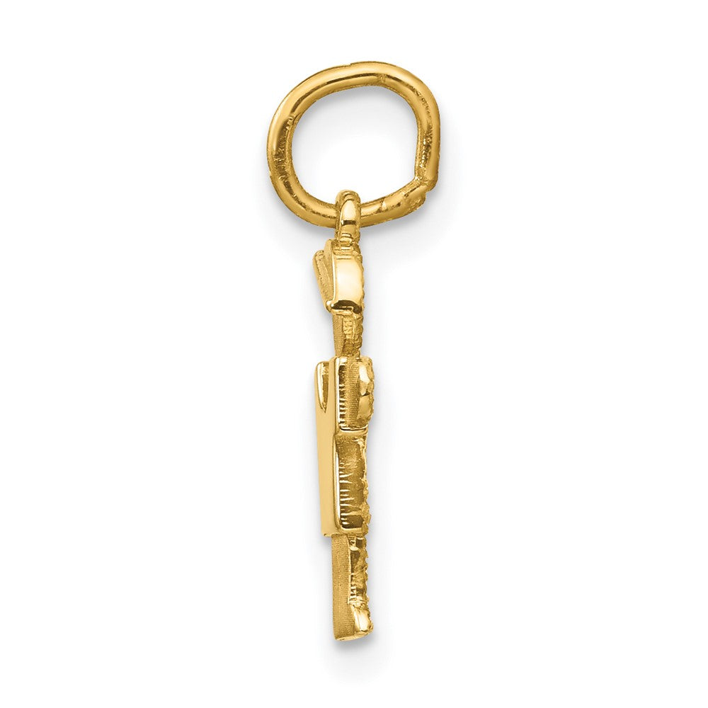 14k Mini Boy Hugs Charm