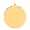 14K Round Disc Charm