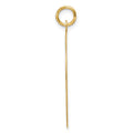 14k Etched .013 Gauge Engravable Round Disc Charm