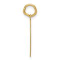 14k Plain .013 Gauge Engravable Round Disc Charm