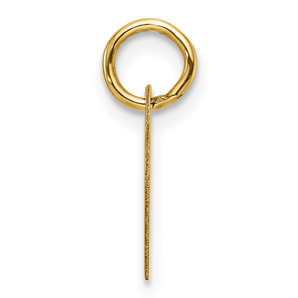 14k Small Engravable Heart Charm