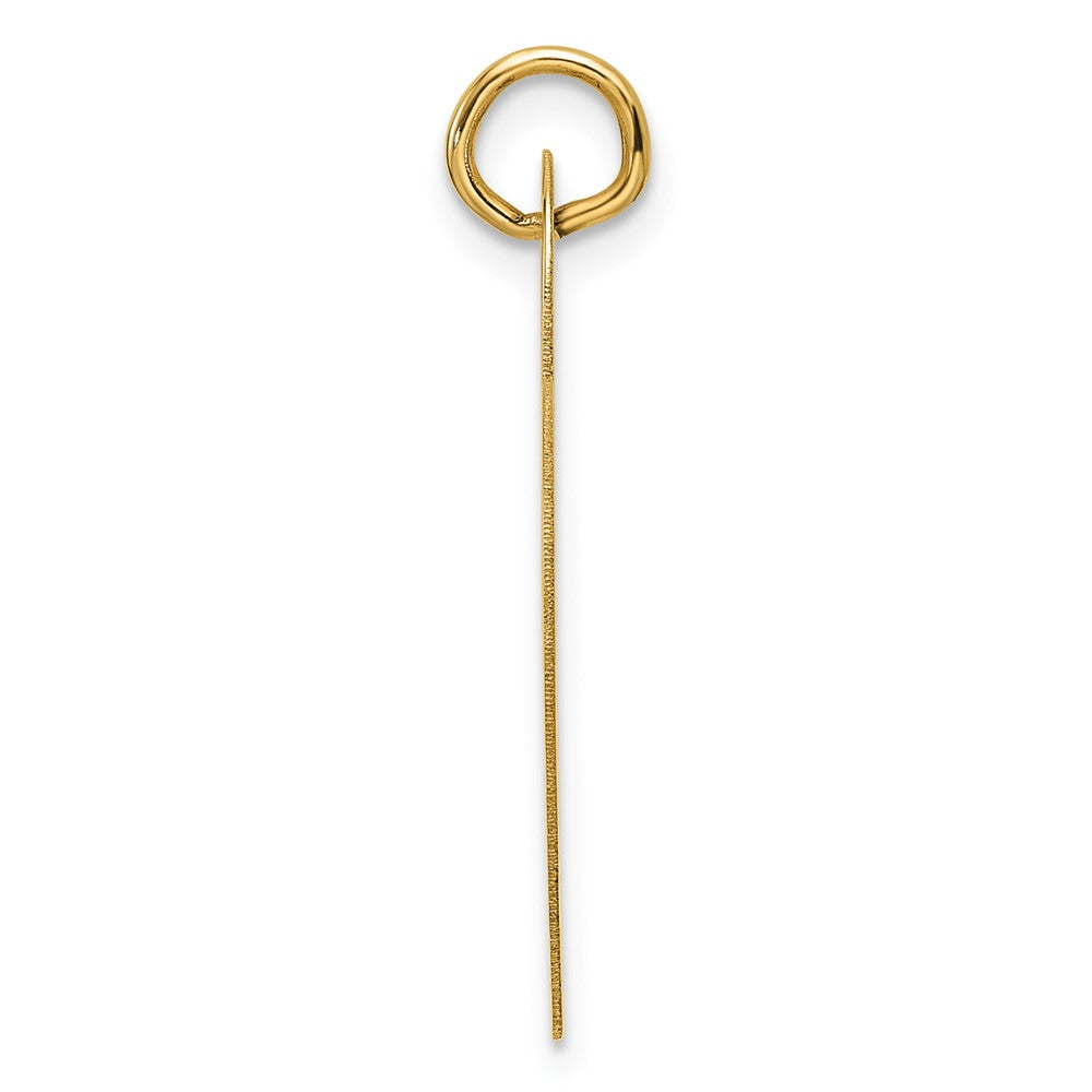 14k Large Engravable Heart Charm