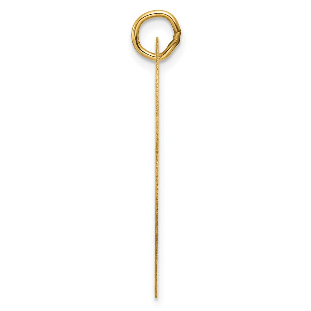 14k Large Engravable Heart Charm