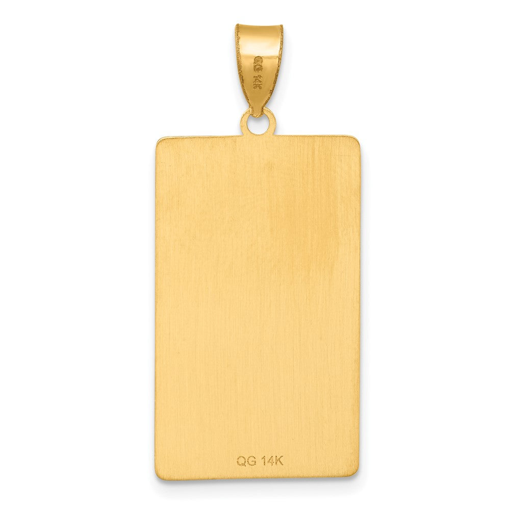 14ky Temperance Tarot Card Pendant