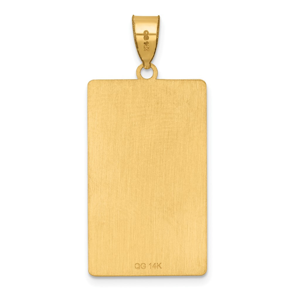 14ky The World Tarot Card Pendant