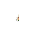 14K Family Jewelry Geniune Stone & Diamond Set Pendant