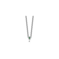 14k White Gold1 Birthstone Mother's Necklace Mounting