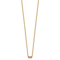 14k 3 Birthstone Mother's Necklace Mounting
