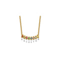 14k 8 Birthstone Mother's Necklace Mounting