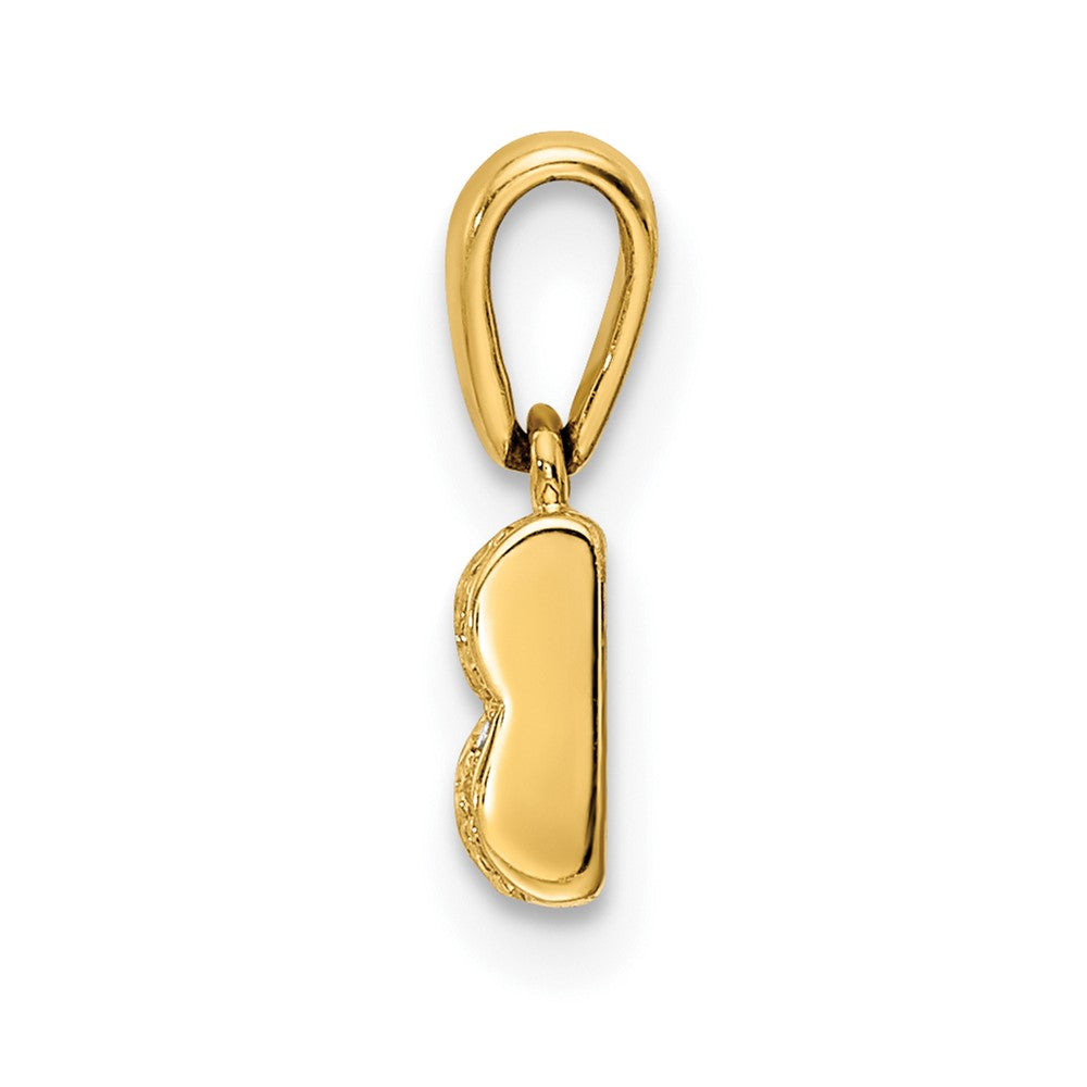 14K Family Jewelry Diamond Semi-Set Pendant