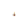 14K Family Jewelry Diamond Semi-Set Pendant