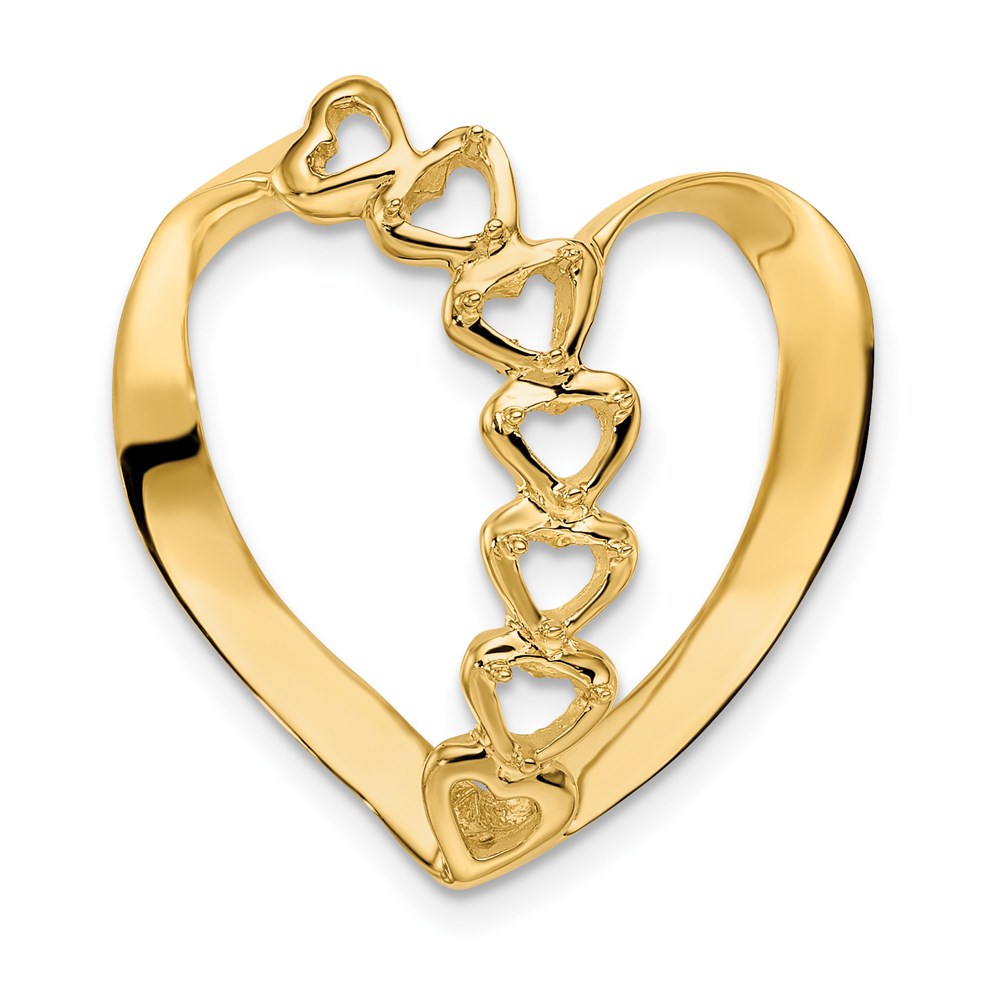 14k Genuine 5 Stone Mother's Slide