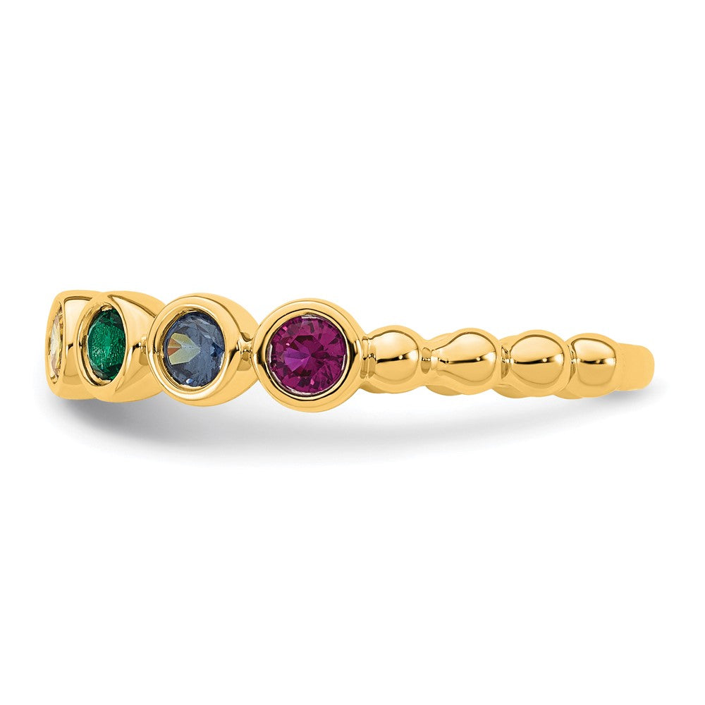 14k 8 Birthstone Mother's Ring Mounting