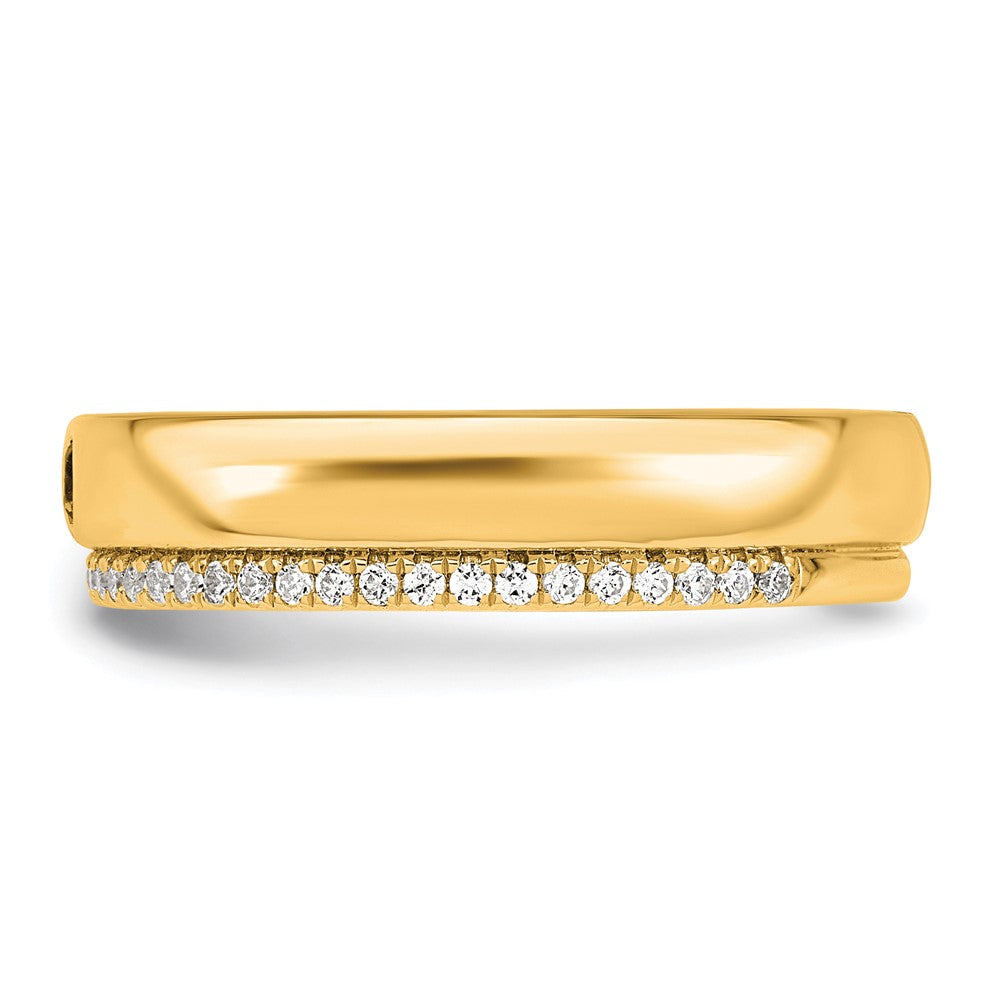 14k 1 Synthetic Birthstone and Diamond Mother's Ring