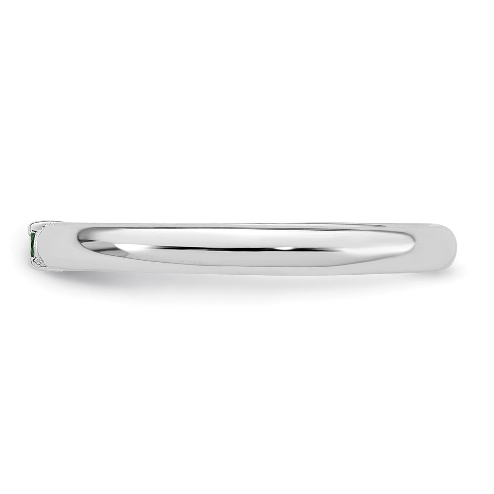 14k White Gold Mother's Ring Mounting