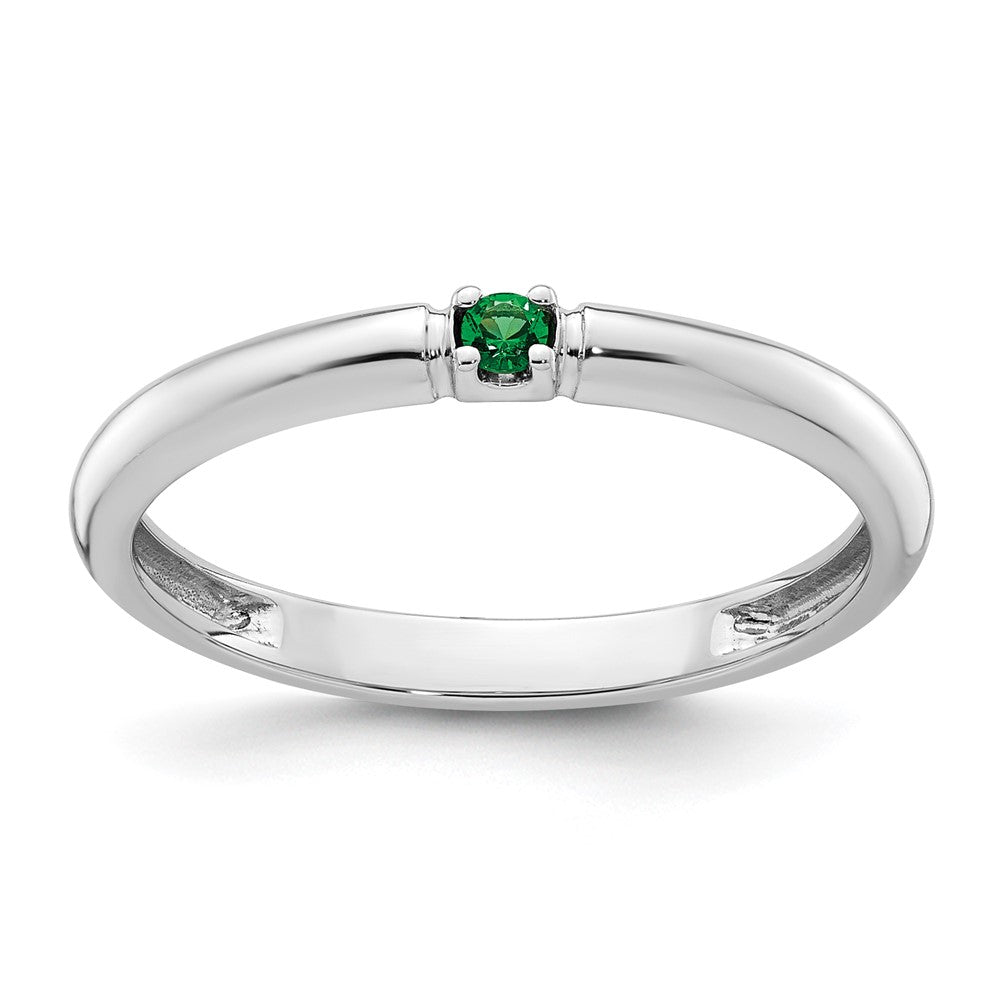 14k White Gold Mother's Ring Mounting
