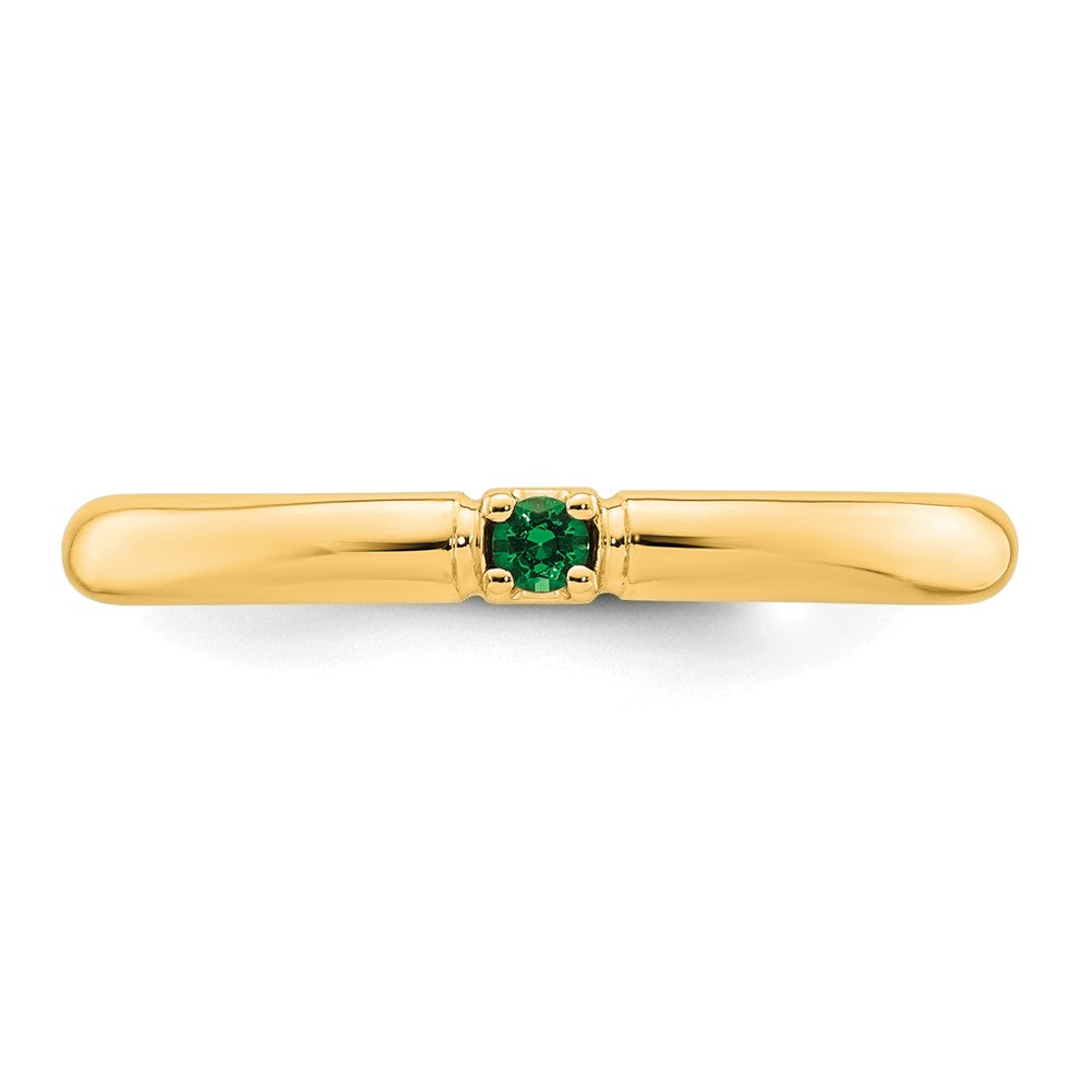 14k Yellow Gold Mother's Ring Mounting