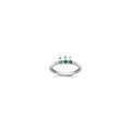 14k White Gold Mother's Ring Mounting