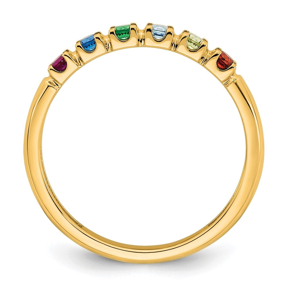 14k Yellow Gold Mother's Ring Mounting
