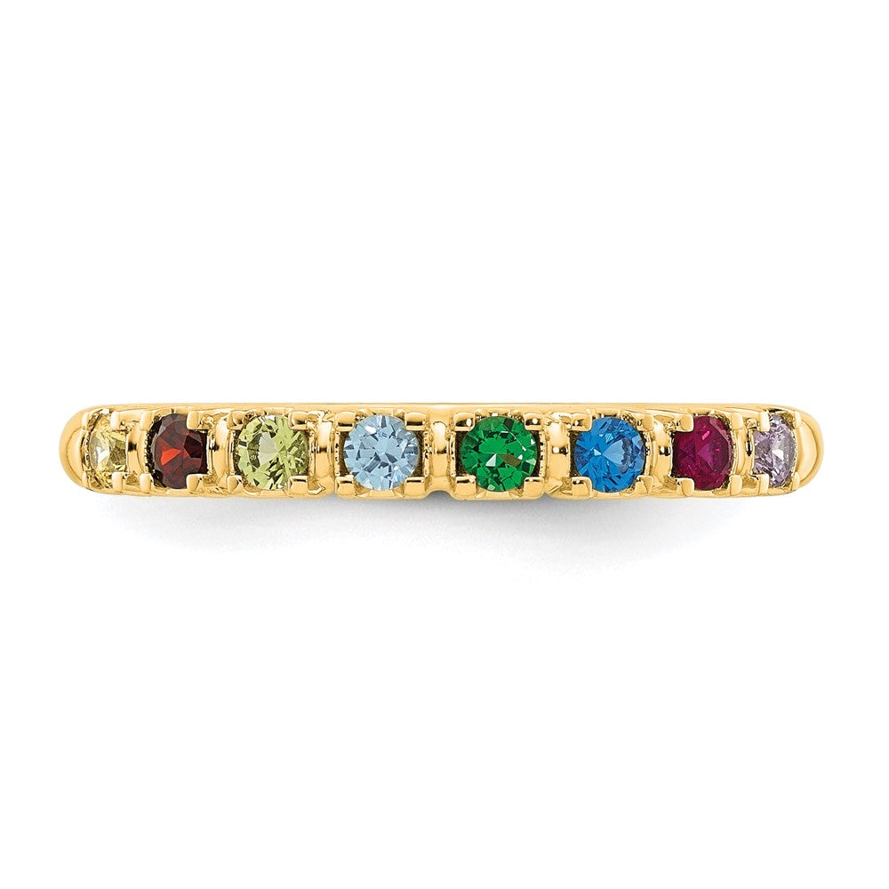 14k Yellow Gold Mother's Ring Mounting