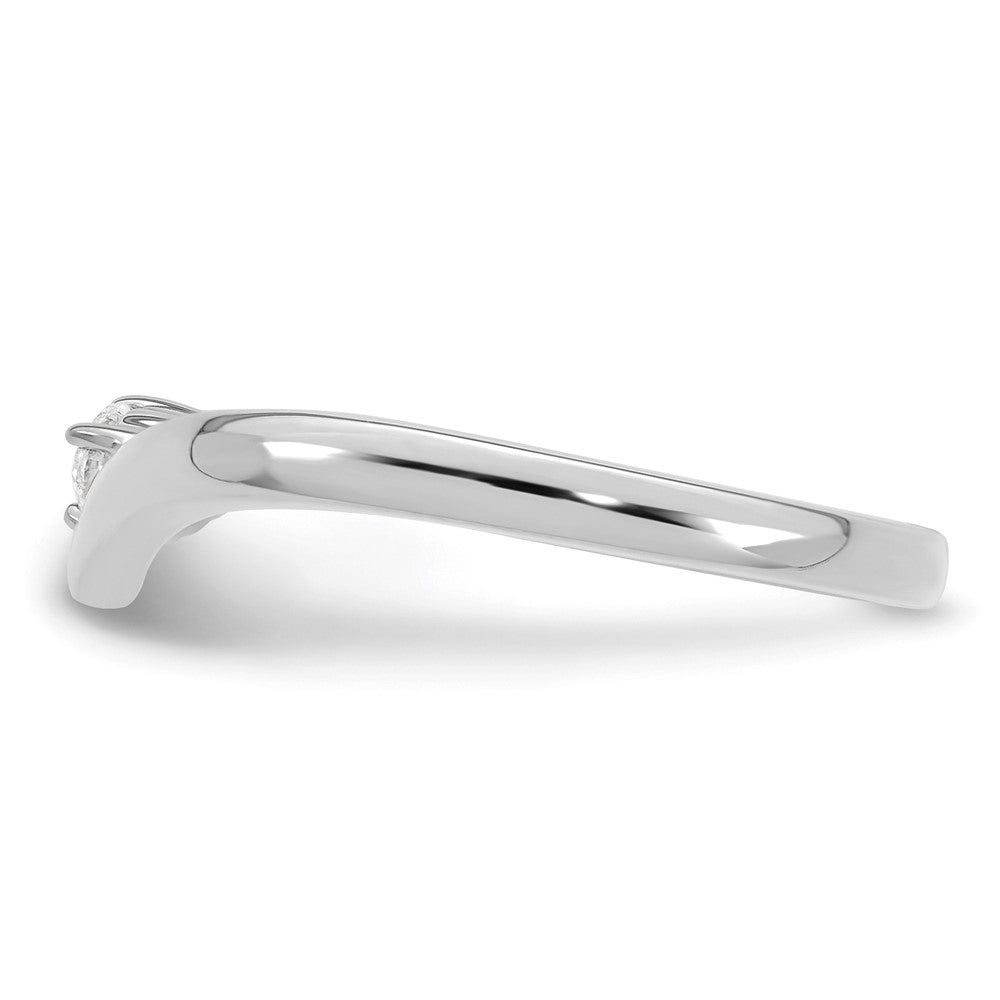 14k WG 1 Birthstone with Diamond Mother's Mounting