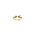 14k 8 Synthetic Birthstone Mother's Ring