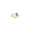 14k 4 Birthstone Mother's Wrap Ring Mounting