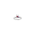 Sterling Silver Rhodium-plated Family Jewelry Mounting