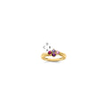 14k Genuine 4 Stone Mother's Ring