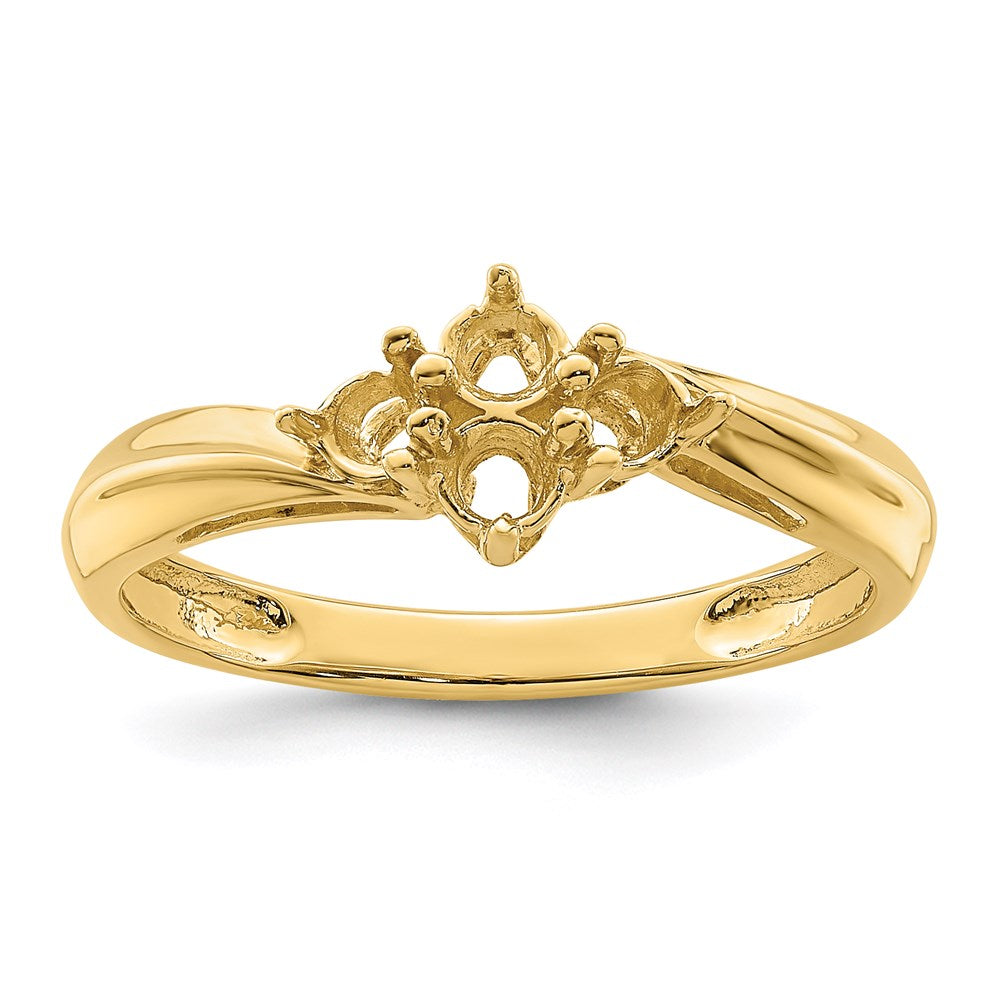 14k Synthetic Family Jewelry Ring