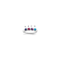 Sterling Silver Rhodium-plated Family Jewelry Mounting