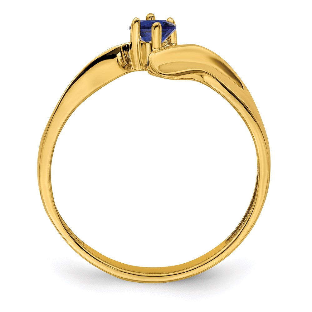 14k Synthetic Family Jewelry Ring