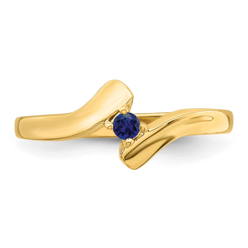 14k Synthetic Family Jewelry Ring