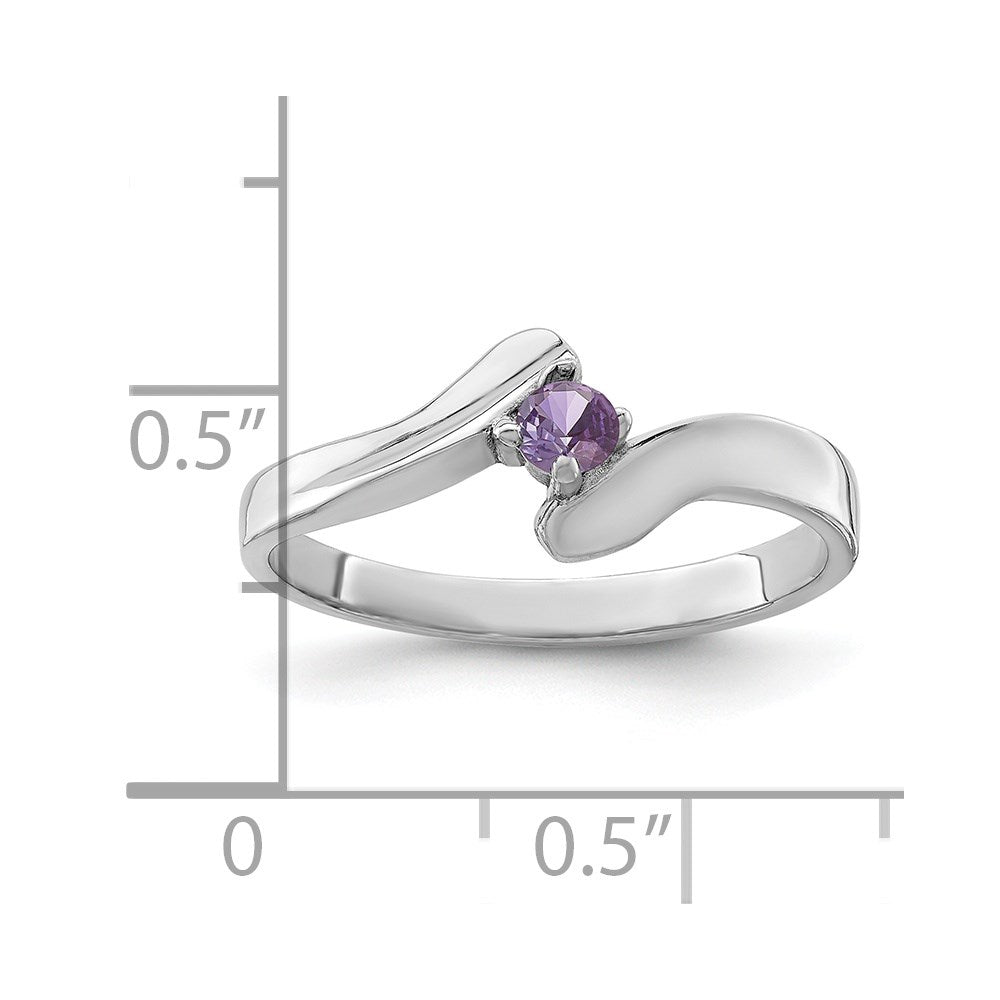 Sterling Silver Rhodium-plated Family Jewelry Mounting